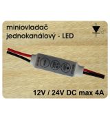 Miniovladač LED jednokanálový